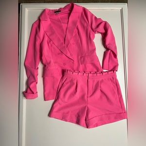 Short and blazer set